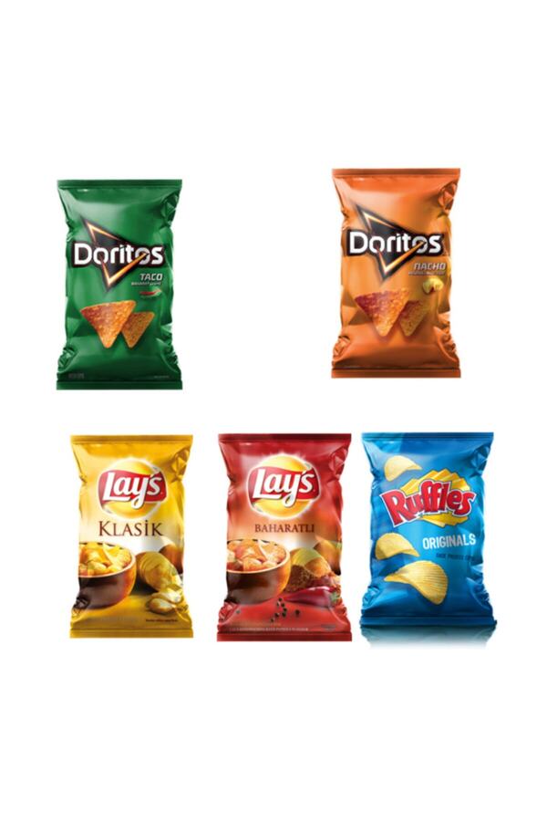 Frito Lay Doritos Lay's Ruffles Super 5 Pack - Trendyol