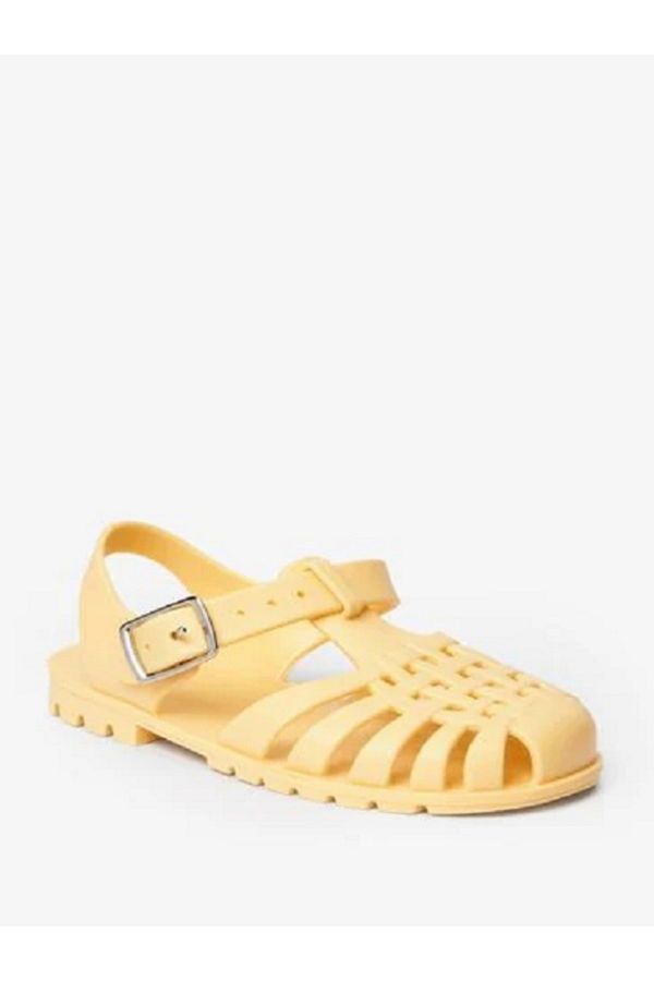 Next Baby Girl s Yellow Jelly Sandals Trendyol