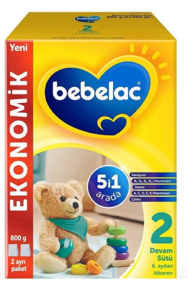 Bebelac 2 Devam Sütü 800 gr