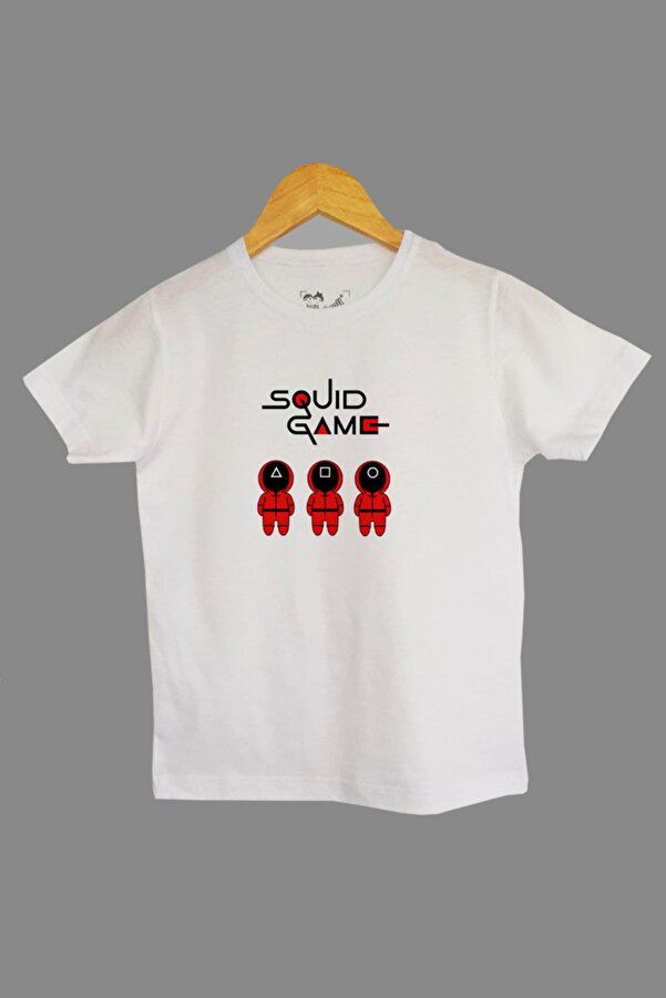 Raf Coll Kids Squid Game Front Digital Printed T-Shirt- Trendyol