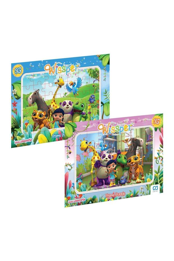 CA Games-Wissper Frame Puzzle 35 Piece Puzzle Set of 2 1