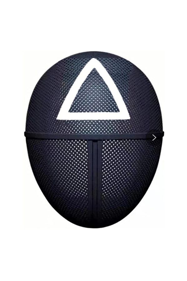 Happyland-Squad Game Face Mask Mask Sguad Game Black Triangle 1