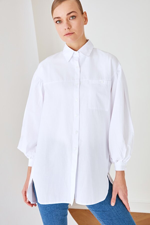BASIC WOVEN SHIRT main image 0