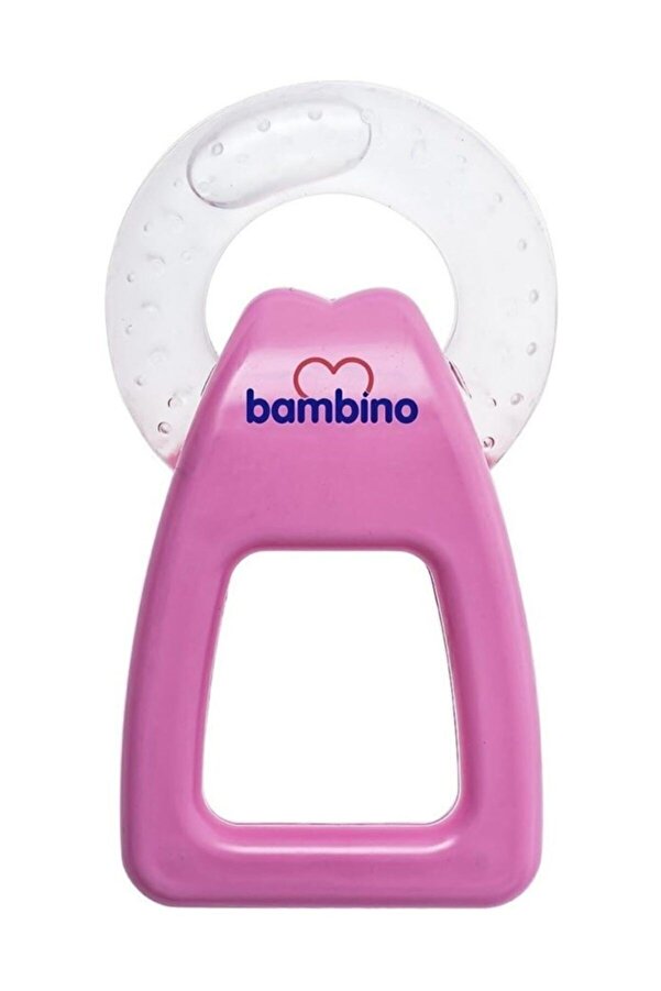 Bambino Tutma Saplı Sulu Diş Kaşıyıcı Pembe