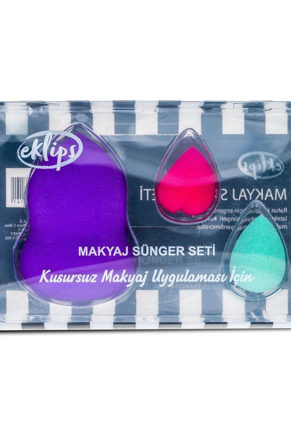eklips-Brand: Professional Makeup Sponge Setx3 Category: Makeup Sponge 1