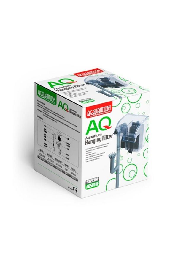 Aquawing-Aq501Hf- Aquarium Waterfall Filter 500 Lt 8 Watt 1