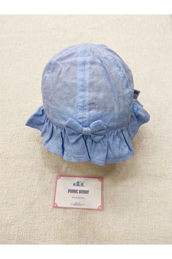 Kitti Baby Girl Fedora Hat with Bow Model 0 18 Months Head Circumference 44 46 Cm Trendyol