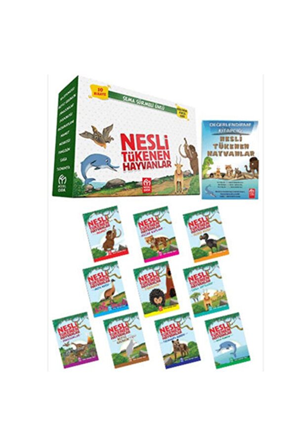 Model Yayınları Model Çocuk Yayınları Nesli Tükenen Hayvanlar 10 Kitap Hikaye Seti