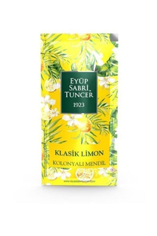 Eyüp Sabri Tuncer Kolonyalı Mendil Klasik Limon 50 Li Küçük Boy
