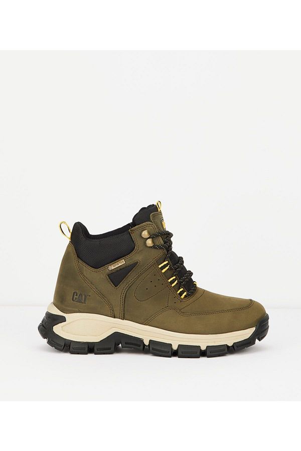 Caterpillar-حذاء رجالي باللون الأخضر من Retta Gore-tex 1
