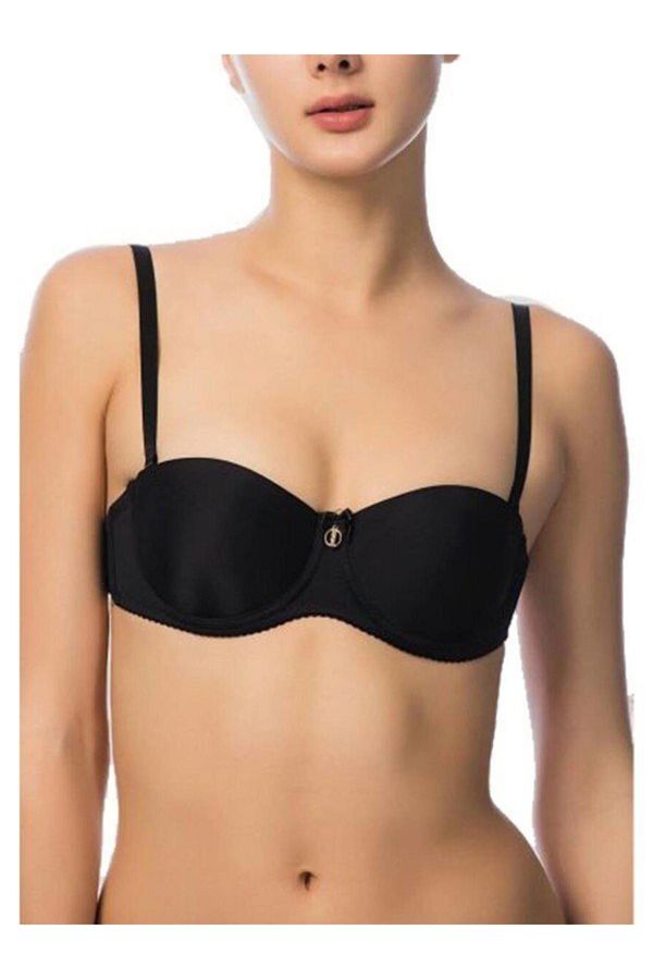 Tube bra with transparent straps and back 2025