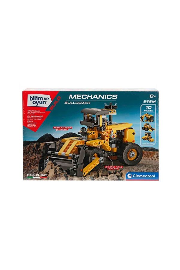 Clementoni - Construction Challenge - Bulldozer - Jeux & Jouets Clementoni - Construction Challenge - Bulldozer - Jeux & Jouets