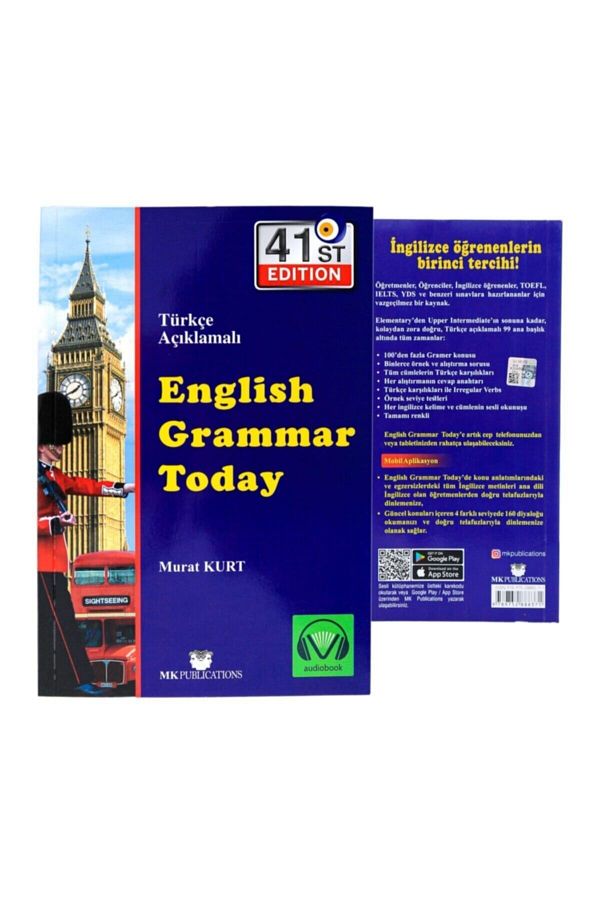 MK Publications-English Grammar Today with Turkish Explanations 1