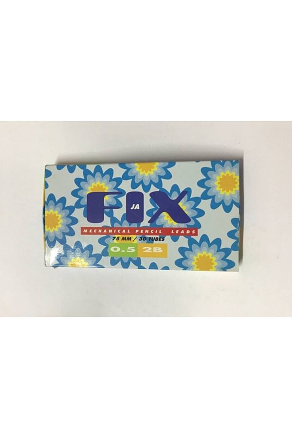 Micro-قلم Fix Ja 0.5 متعدد الاستخدامات 2b من الفحم الناعم (12 عبوة) (1) متوفر 20 سنًا في العبوة 1