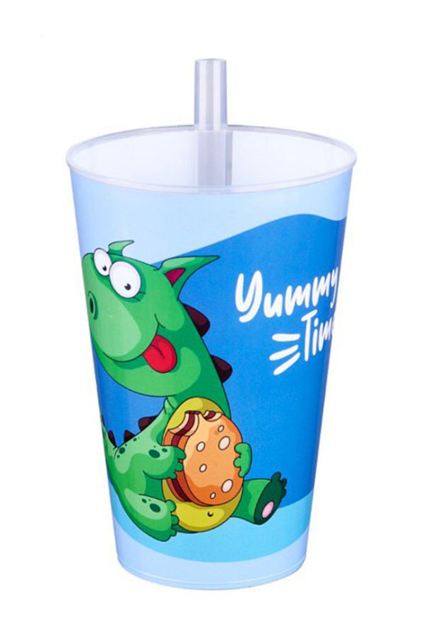 Alacapazar-Gcups Patterned Glass with Straw 400 Ml 1