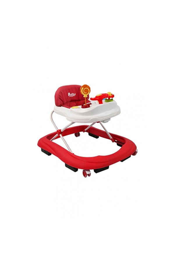 Ümit 217 Lüks Oyuncaklı Yürüteç (kırmızı-beyaz)