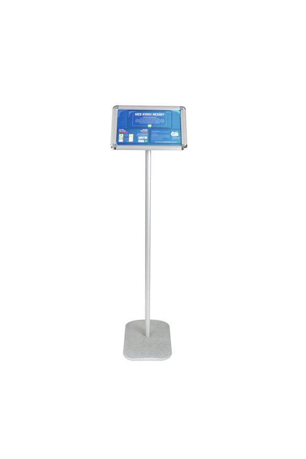 İnter-A4 Stand Display" Hes Code Information" Board Horizontal 1