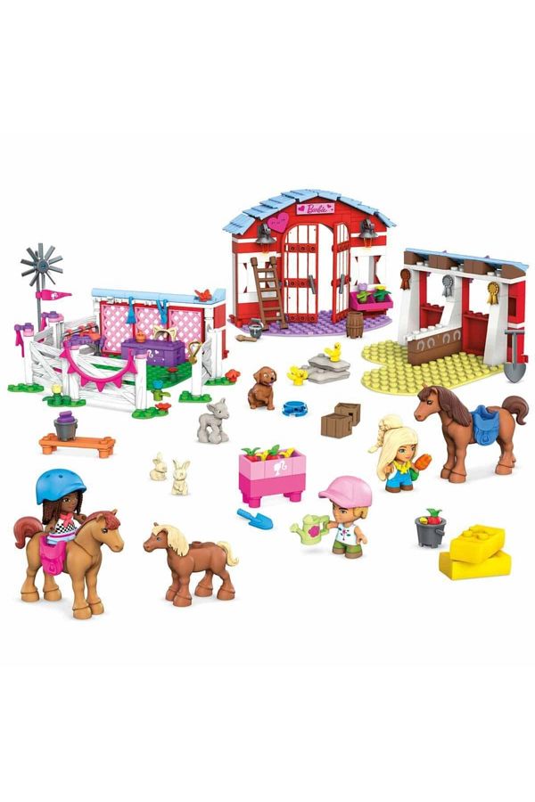 Mattel Mega Barbie Horse Farm Set Hdj87 Trendyol
