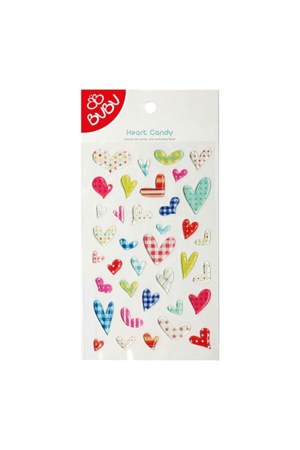 Bubu-Epoxy Sticker - Candy Kelpler Patterned 1