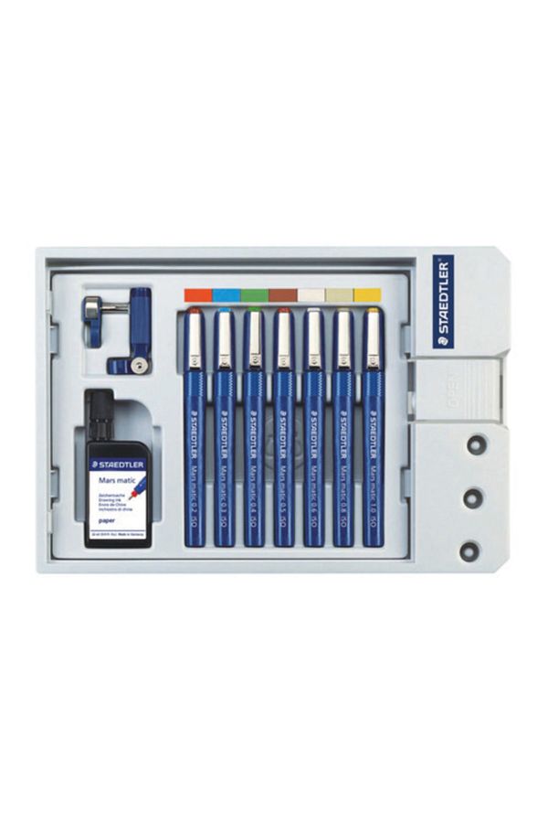 Staedtler-Mars Matic Technic Drawing Rapido Pencil Set of 7 1