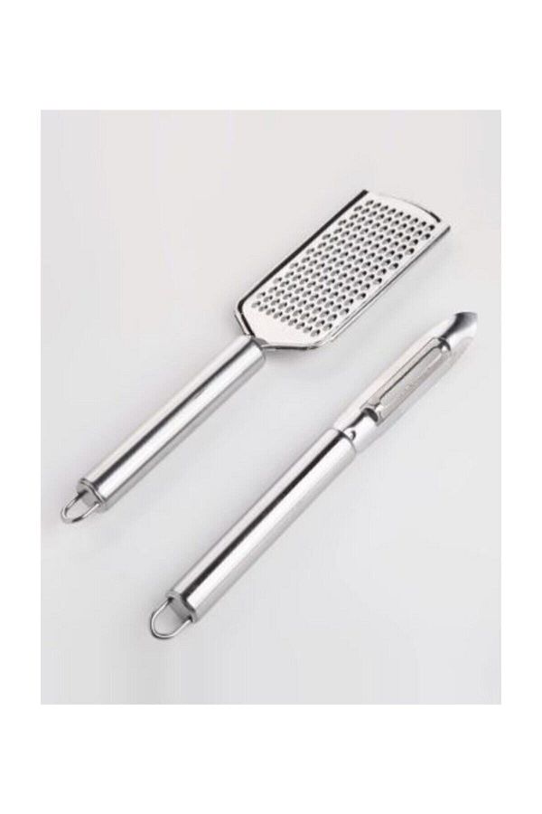 YZG HOME-METALAY Stainless Steel Grater And Peeler Cheese Chocolate Ginger Potato Lemon Grater Vegetable Clay Set 1