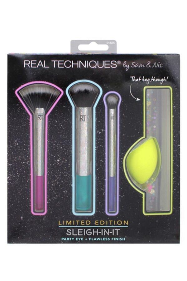 Real Techniques-Modern Design - Sleigh In It Limited Edition Makeup Brush Set826334 1