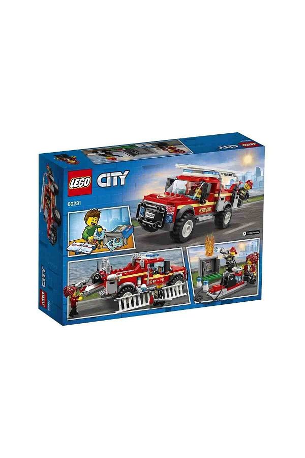 LEGO Fire Engine Transparent Response Truck City Town 60231 Trendyol