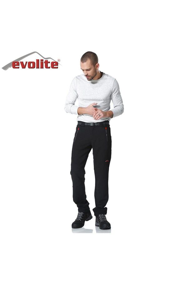 Evolite-Men's Black Sports Pants Highlight Outdoor 1