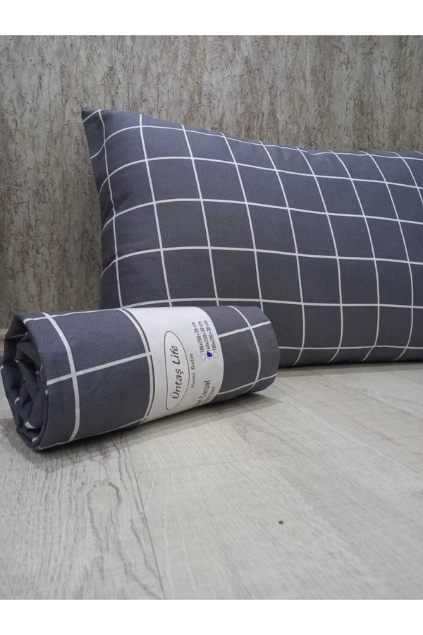 üntaş-Life Smoked Single Elastic Sheet +1 Pillow Case Einikarofümeçrşftk 1