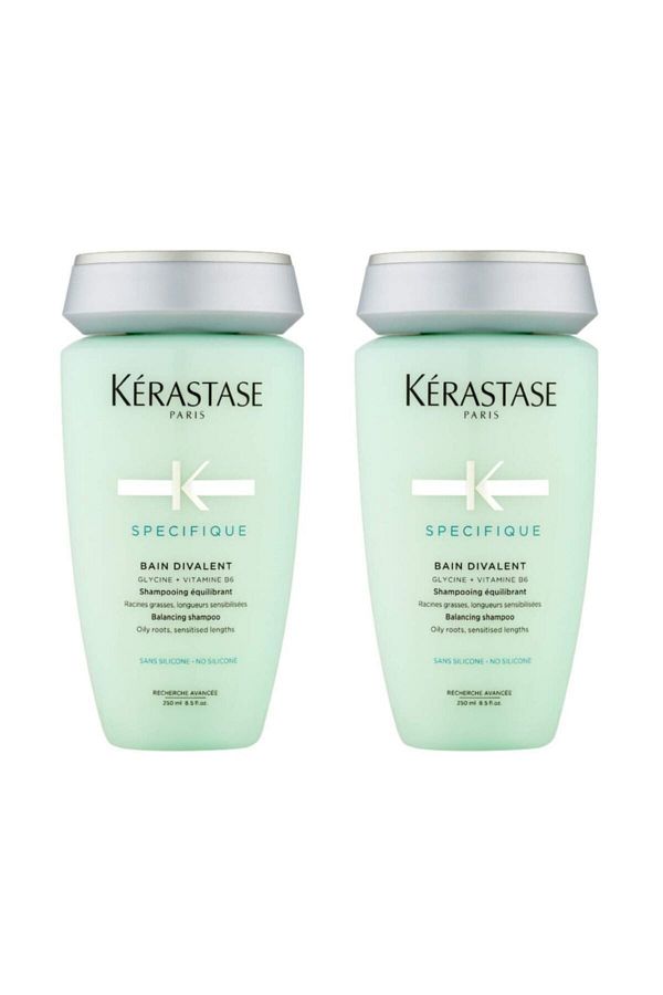 Kerastase-250 ml x2 Divalent Balancing Shampoo - Specifique Bain 1