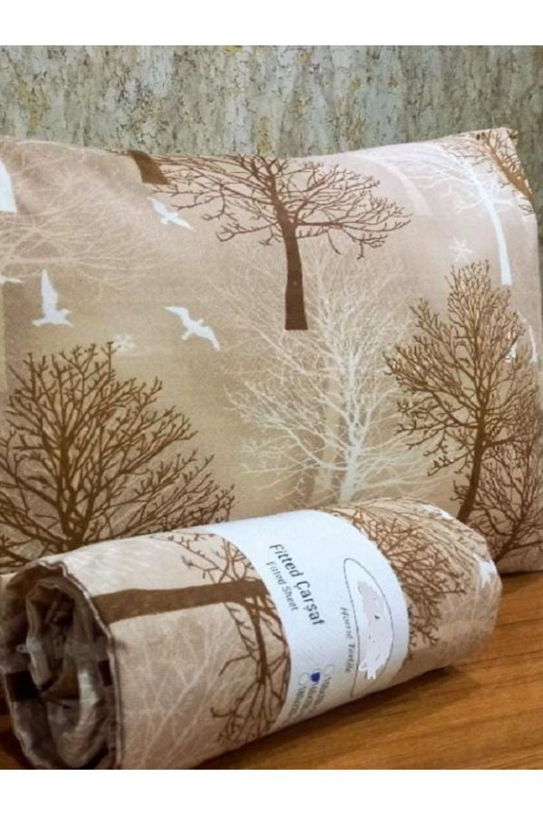 üntaş-Life Single Elastic Sheet +1 Pillow Case 1