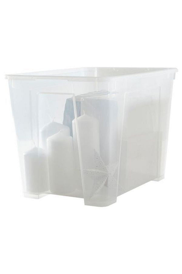 IKEA-Samla Box Transparent. 1