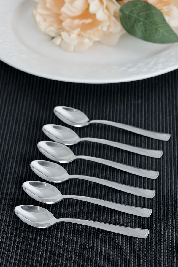 Wonder-Lux Stainless Steel 2.50 mm Milas 6 Teaspoons 1