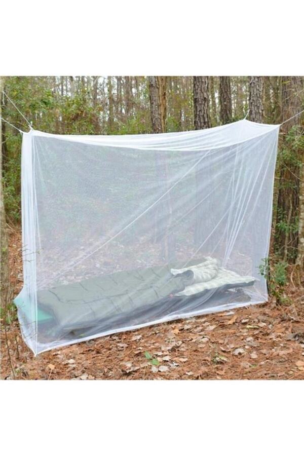 abnturk Büyük Boy Cibinlik Tül Çadır Kamp Balkon Bebek 2 Kişilik Yatak Sineklik