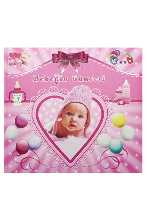 Partioutlet Bebeğin Güncesi Bebek Baskılı Pembe