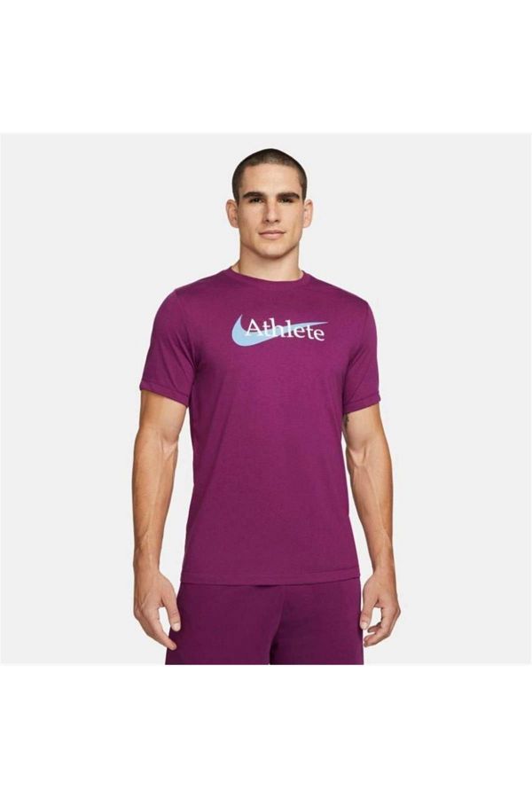 Nike t shirt purple shop