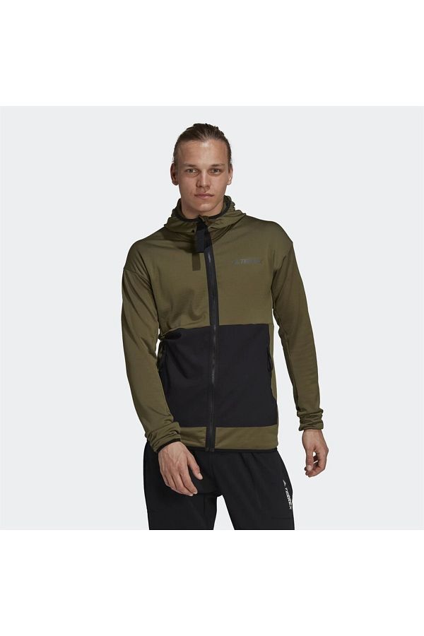 adidas-Terrex Tech Fleece Light Hiking Men's Sweatshirt 1