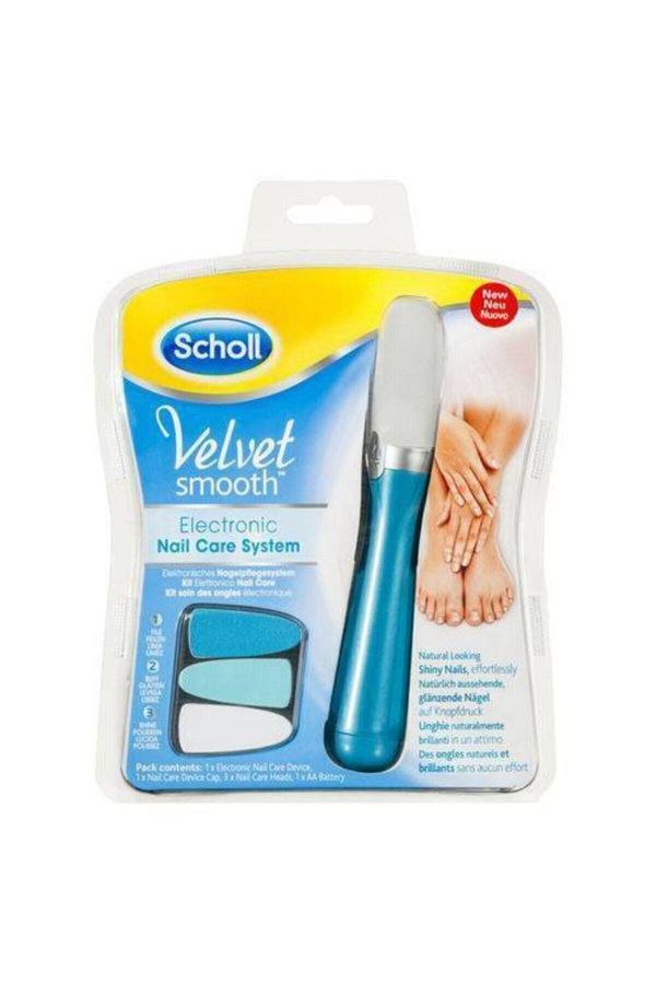 Scholl-Electronic Velvet Smooth Nail Care Set 1