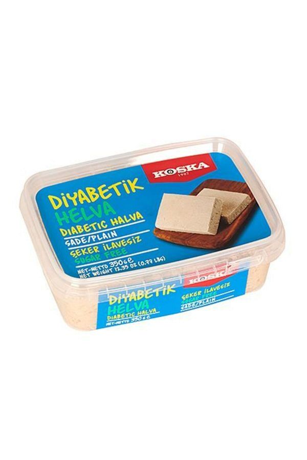 Koska-Diabetic Plain Tahini Halva - Without Adding Sugar, 350g 1