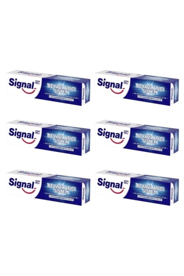 Signal-Whitening System Toothpaste 50ml X 6 Pieces 1