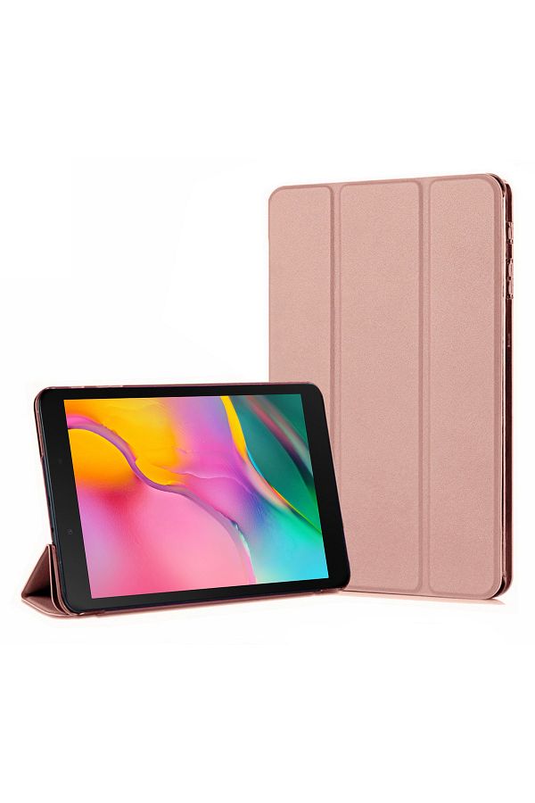 Microsonic-Galaxy Tab A 8'' T290 Smart Case And Back Case Rose Gold 1