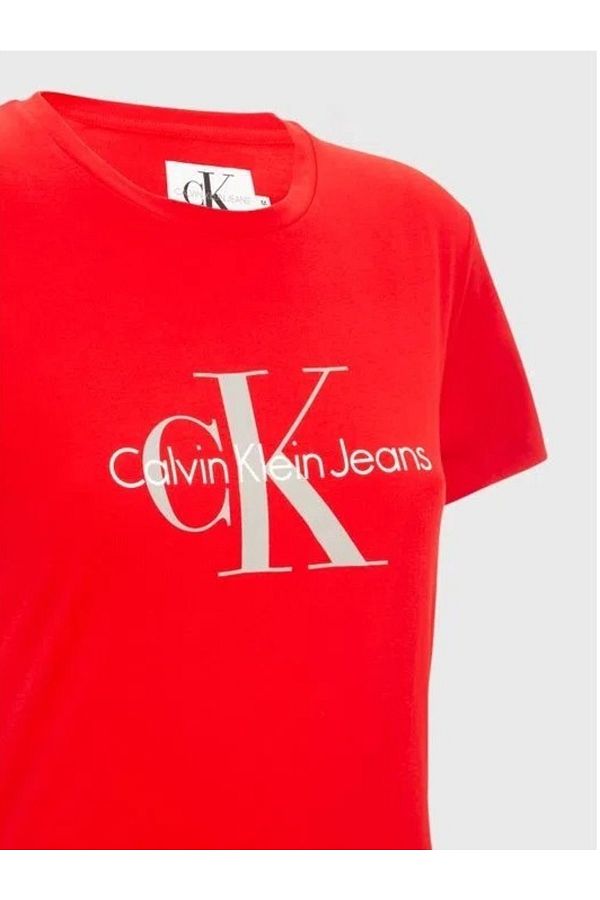Calvin Klein Ck Logo Slim Fit Tshirt J20j207878 Trendyol