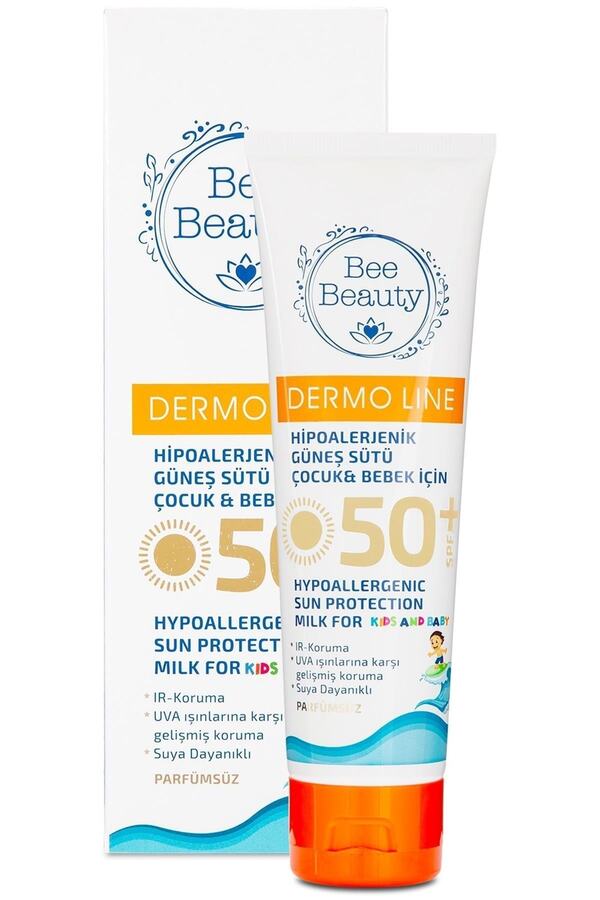 Bee Beauty Hipoalerjenik Güneş Sütü Çocuk & Bebek İçin 50+SPF 100 ml