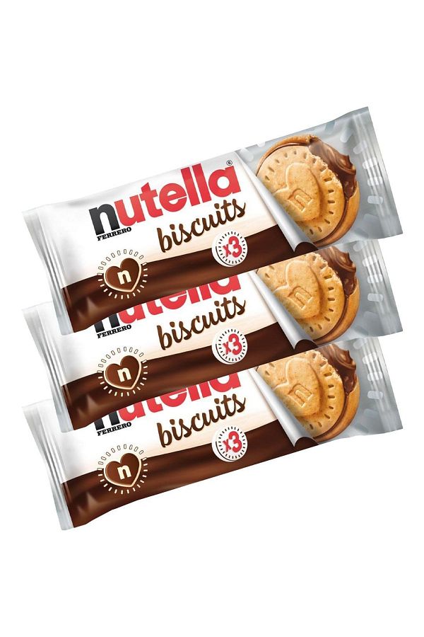 Ferrero-Nutella Biscuits 41.40 Gr X 3 Pieces 1
