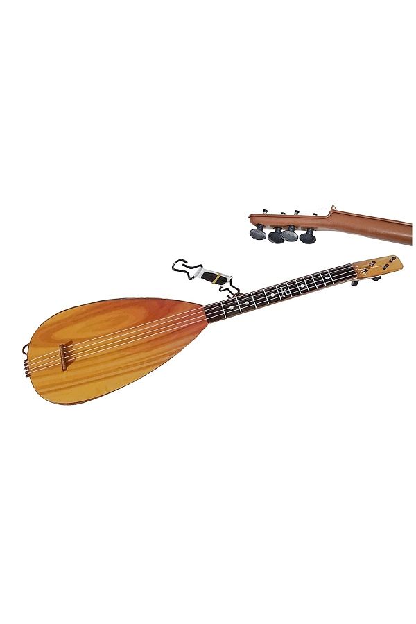 Satış Diyarı-Saz Baglama Educational And Tutorial 4 Strings 56x13x10cm Toy Saz 1