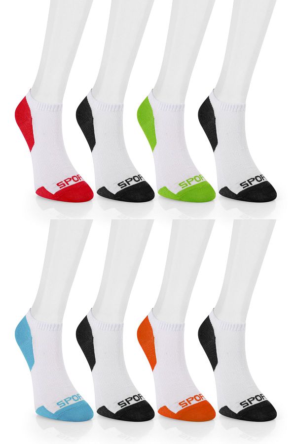 nettofit-8 perechi ghete sport damă de vară șosete până la gleznă 1