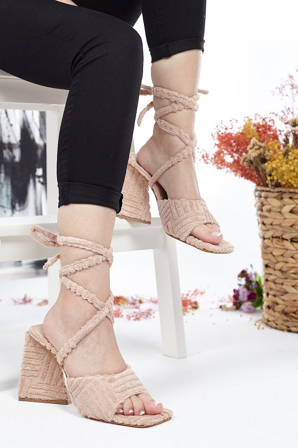 Soft high heel slippers store