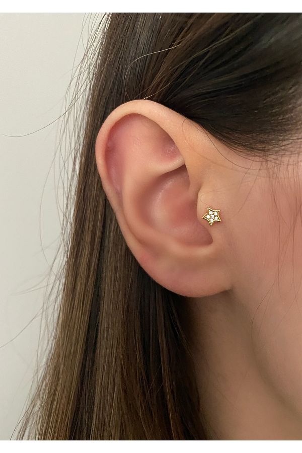 Star hotsell tragus piercing