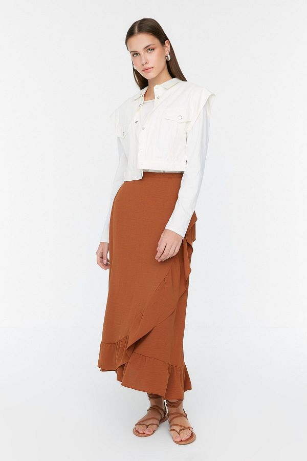 Bandage flounce skirt deals