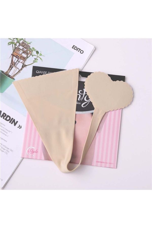 Womens C String No Line Strapless Thong Underwear Sexy Invisible